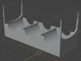 Stackable poker chip rack-0