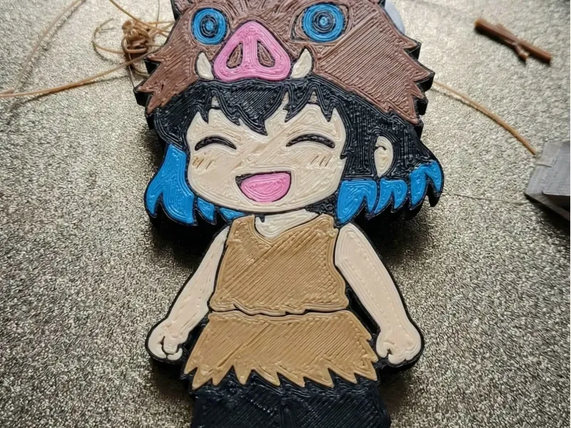 LLAVERO INOSUKE HASHIBIRA - 3DLABMEX
