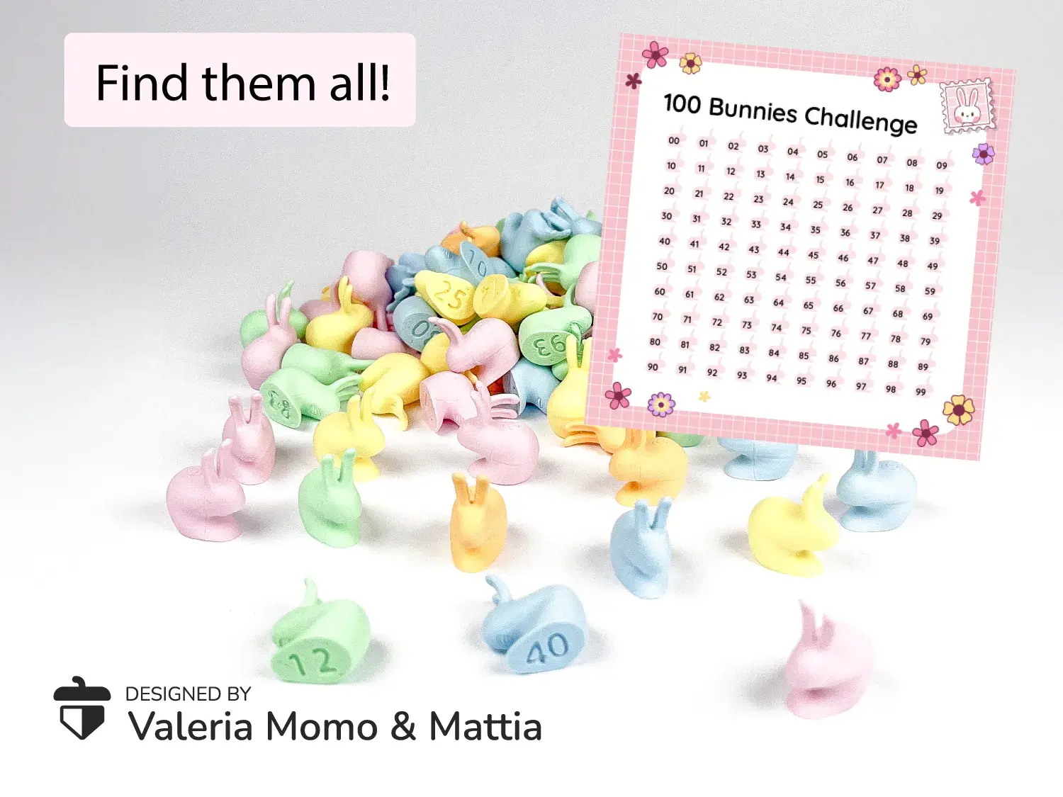 The 100 Hidden Bunnies Challenge – Easter Game + PDF