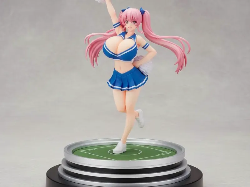 Cheer Squad Captain – Energetic Glamour Pose Ecchi Figurine