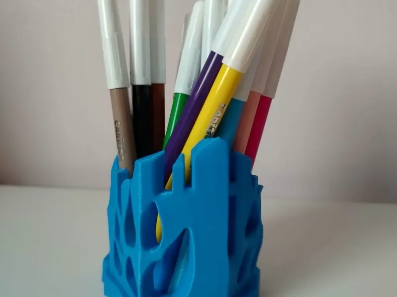 Organischer Vortex Schreibtisch-Organizer