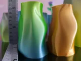 Wavy textile vase-3