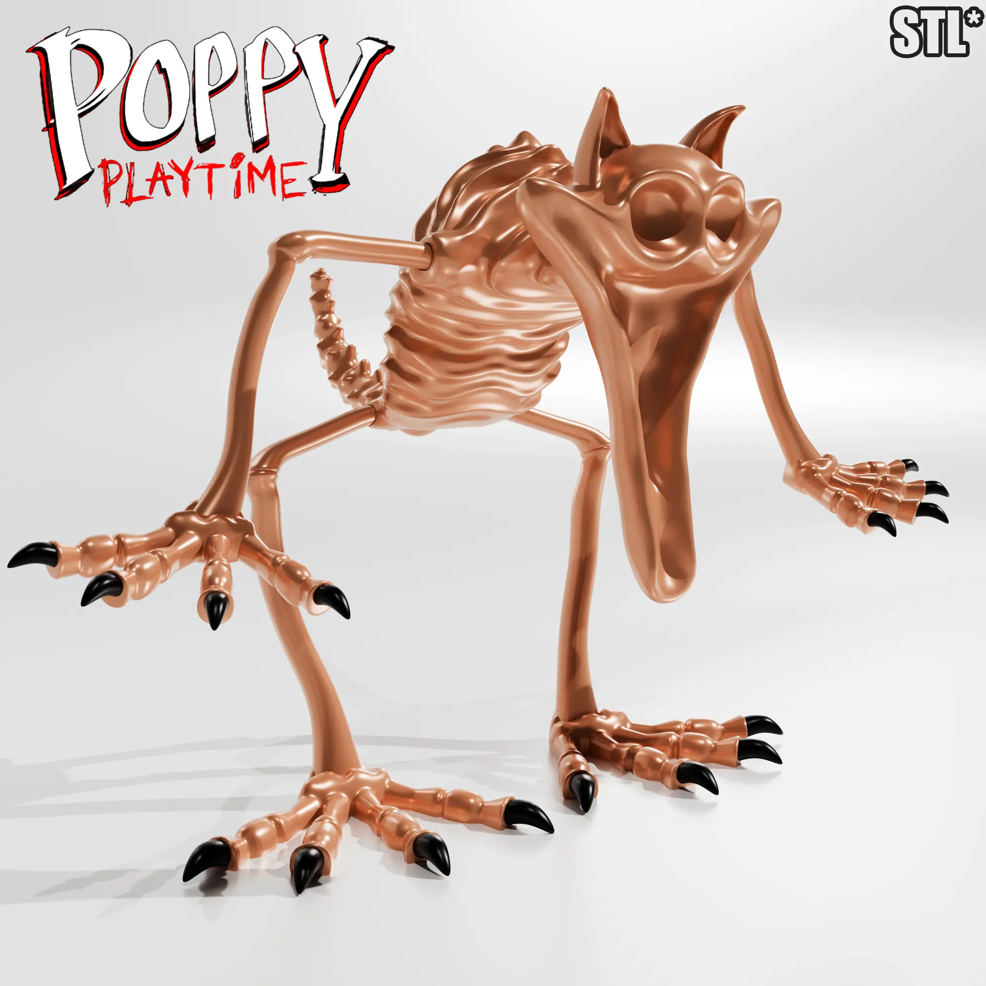 NIGHTMARE CATNAP - POPPY PLAYTIME 3 | 3D MODEL - FAN ART | 3D модели  скачать | Creality Cloud