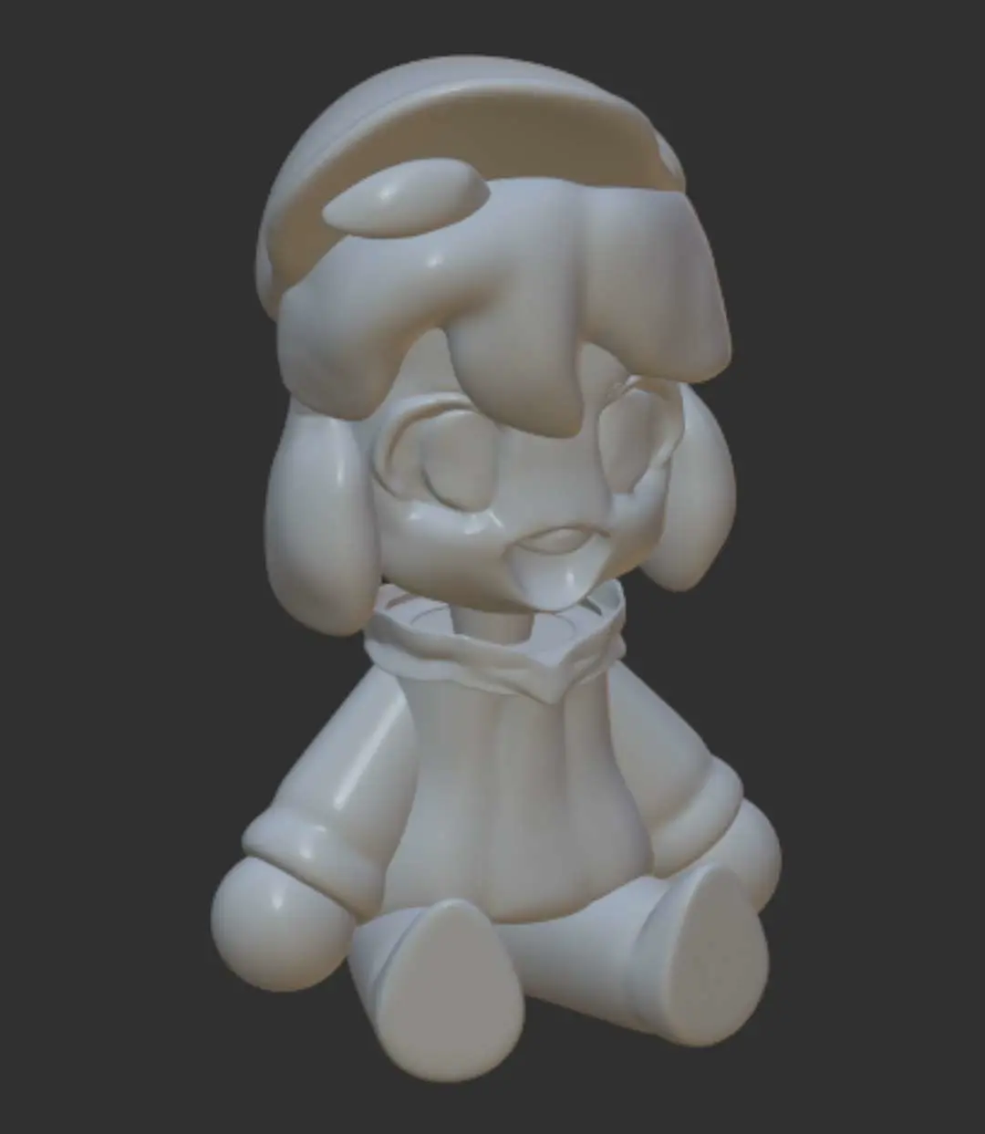 Temmie Chang sitting
