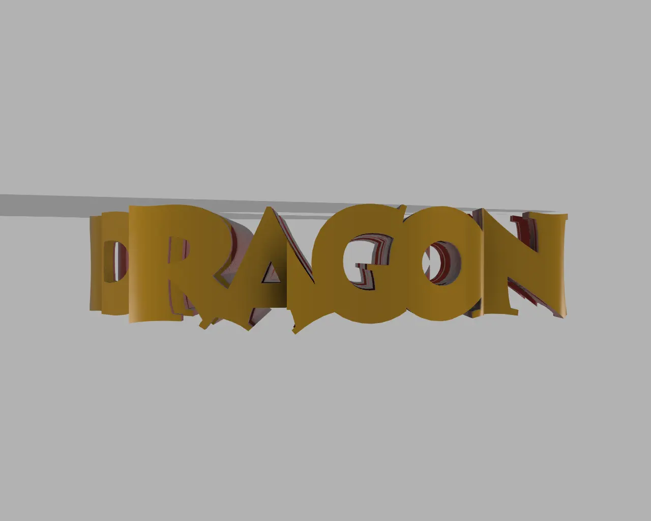 Flip Text Dragon X Text
