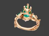 Marquise Twig Ring-5