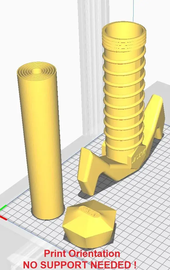 Складной меч - Épée dépliable - Без опоры - V1
