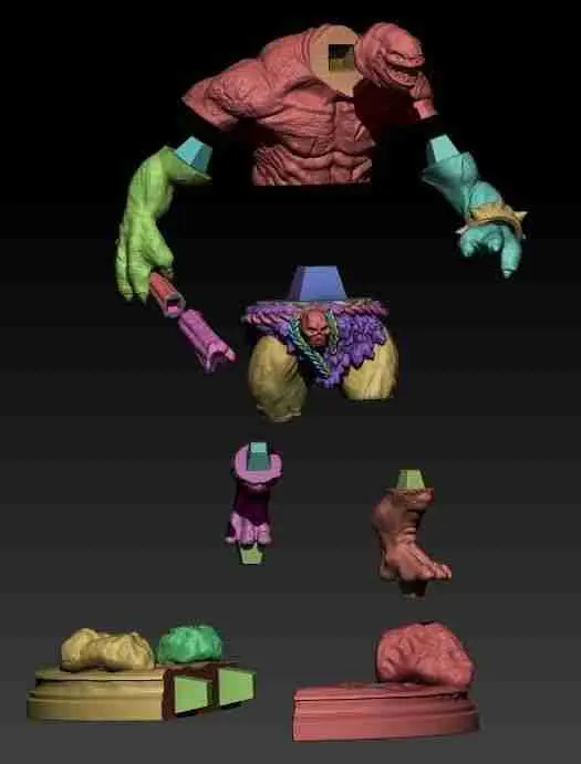 Cave Troll 3D print model