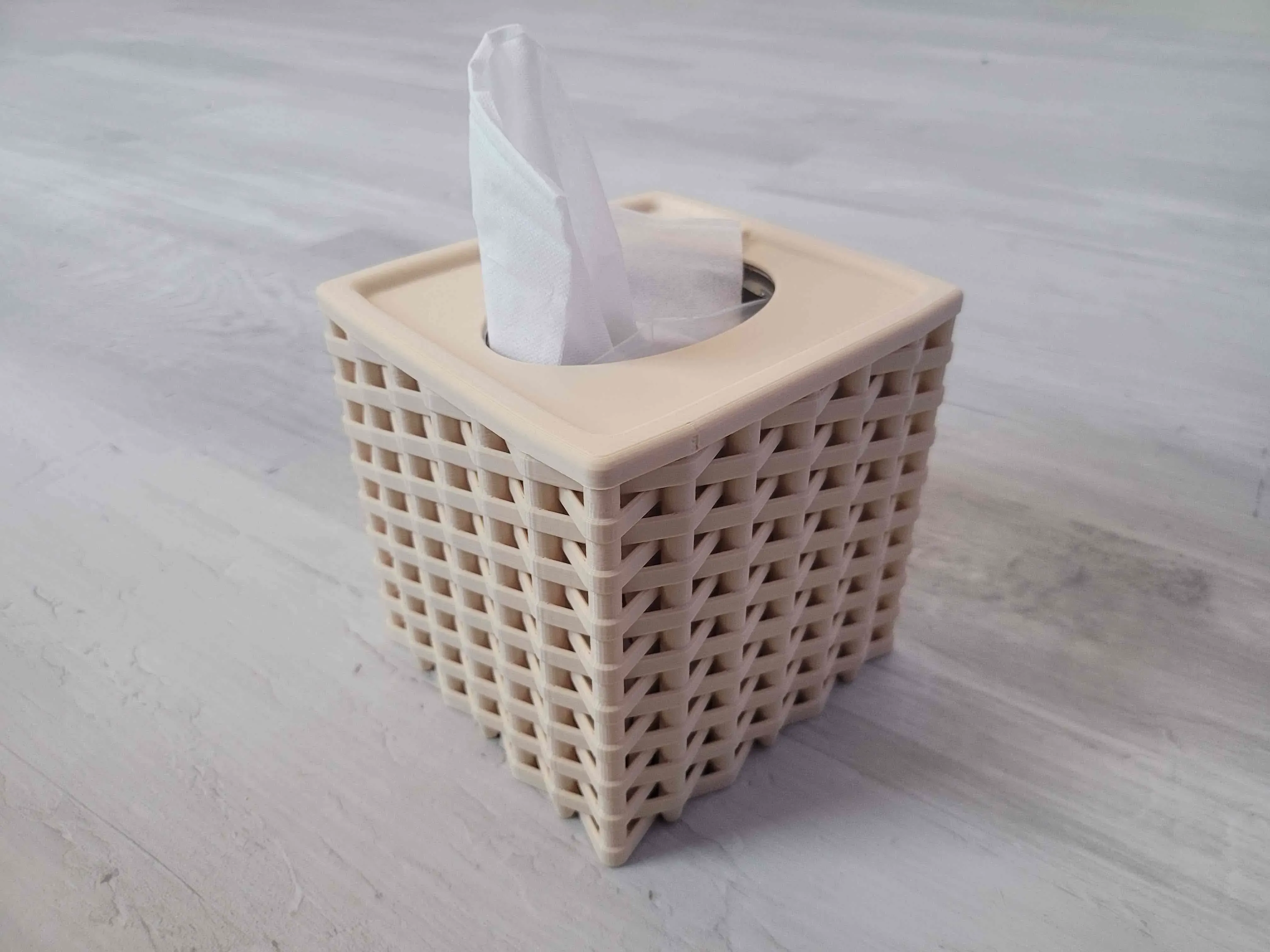 Tissue Box with Lid
