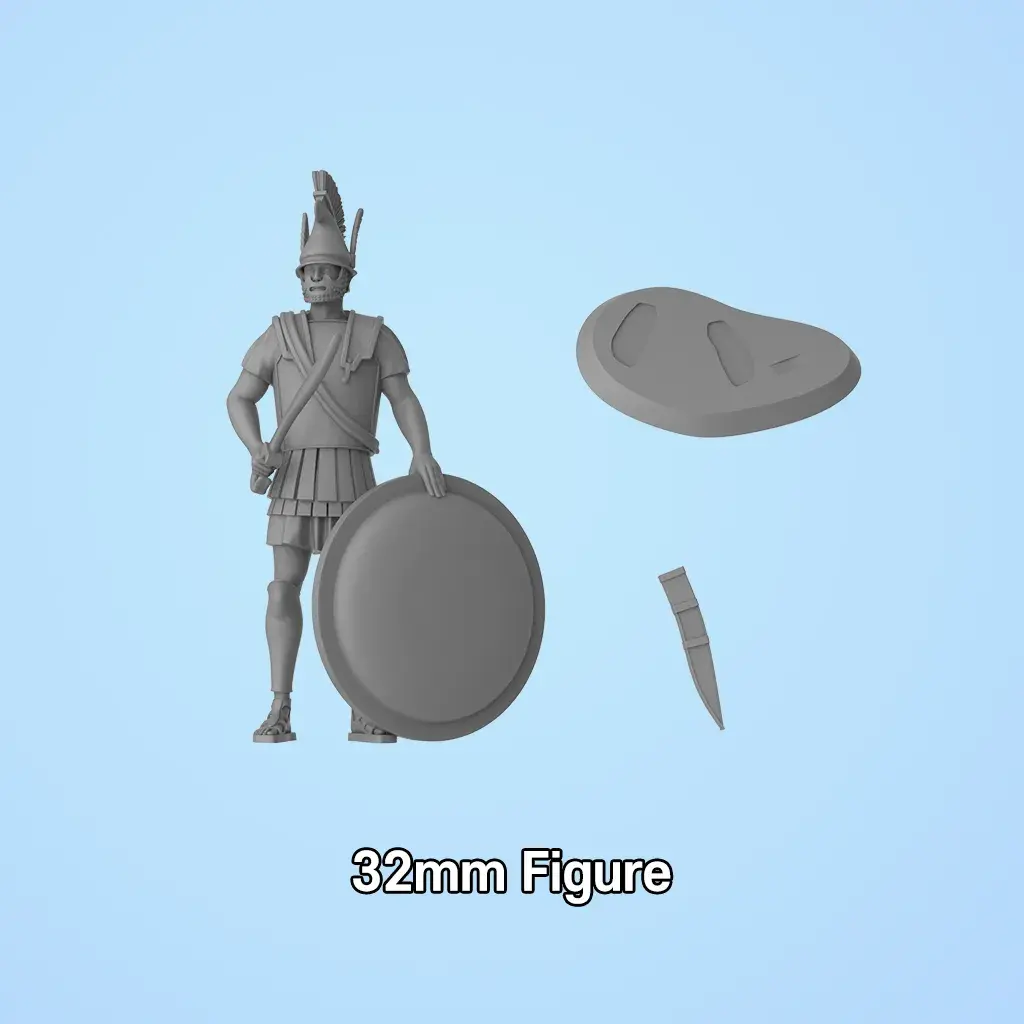 Casco frigio con figura
