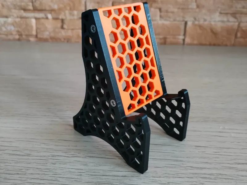 Support de téléphone bicolore version supérieure pour recharge