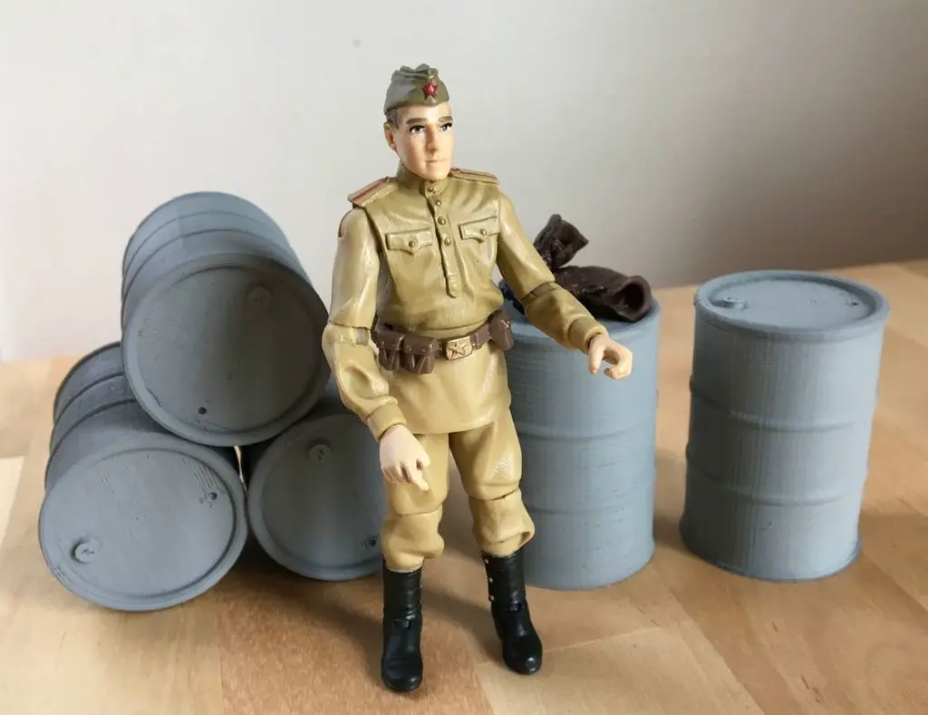 Oil Drums (3.75" scale)