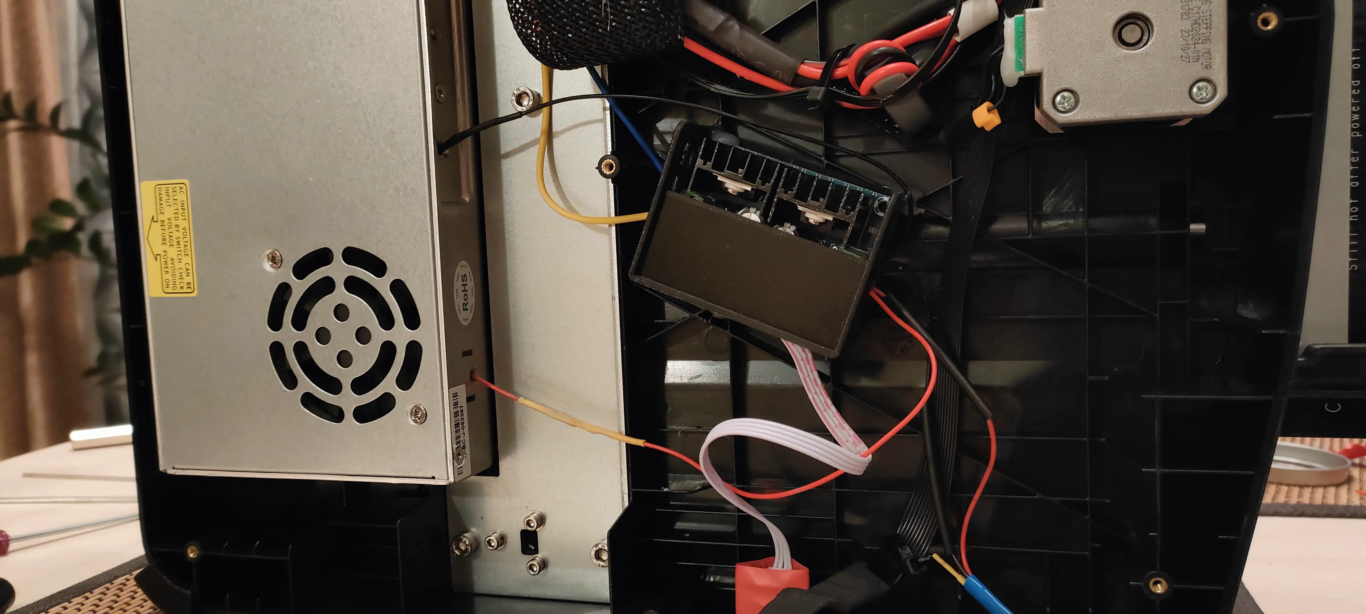 Ender 3 v3 KE idle silent fan mod