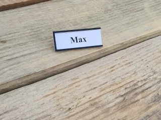 Namensschild für Partys