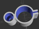 water level sensor holder on pipe for grl8-0