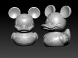 Rubber Duck - Mickey disney model - 3D print-3