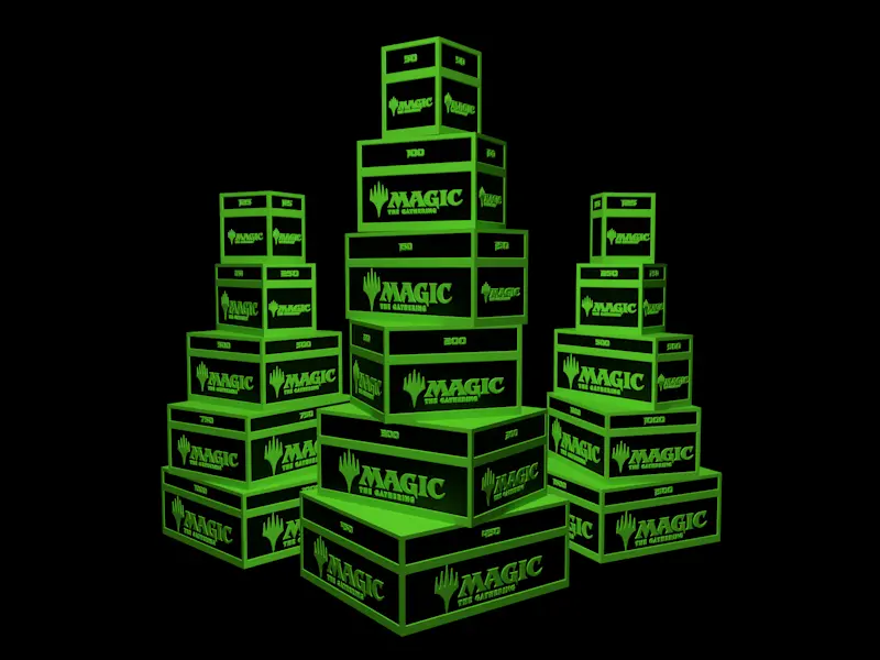 Board Games & Card Games STL Download - Magic Card boxes V2 - Ultra ...