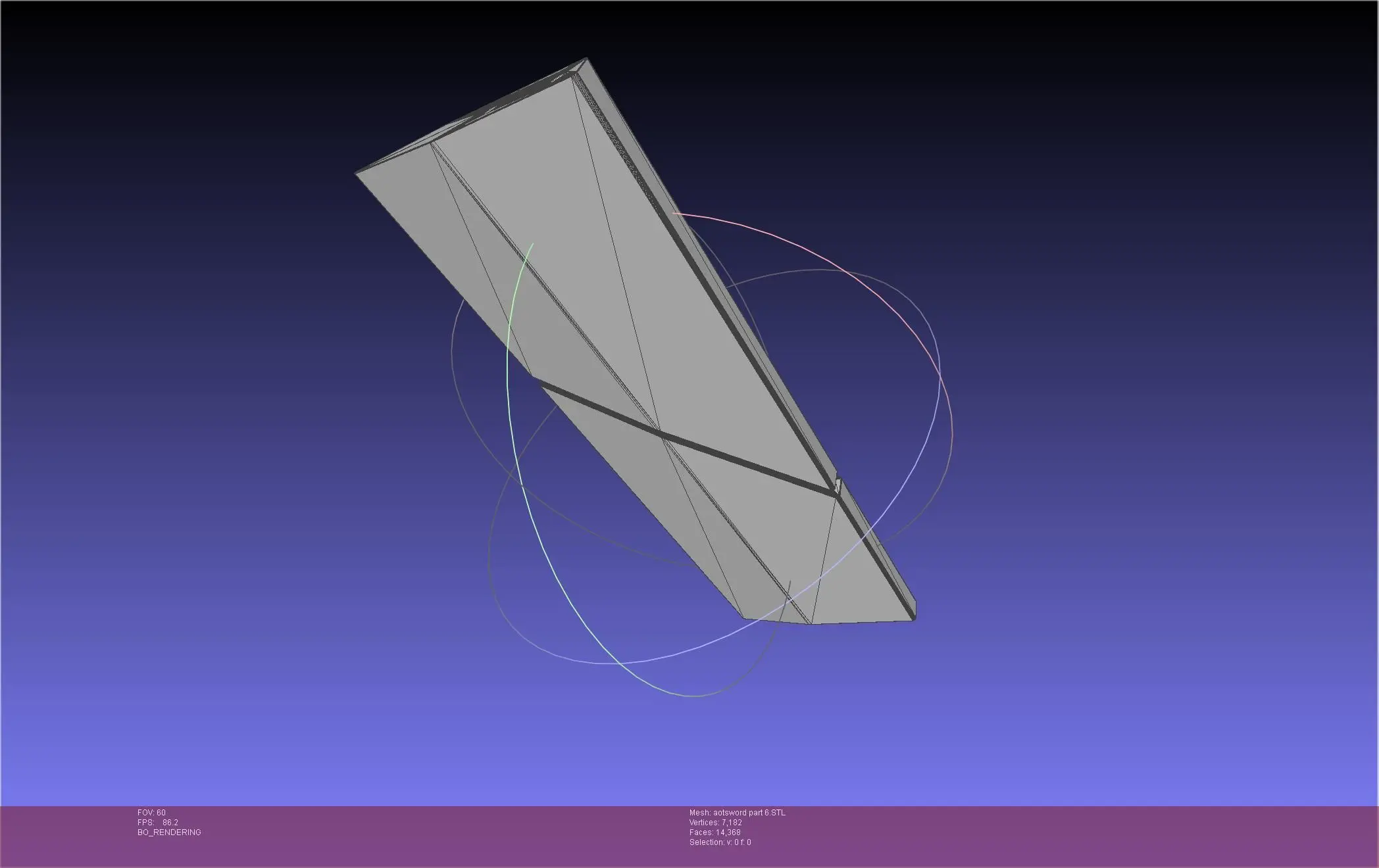 Attack On Titan Sword Printable Assembly
