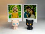 Knitted Kitty Photo Holder - Multipart-6