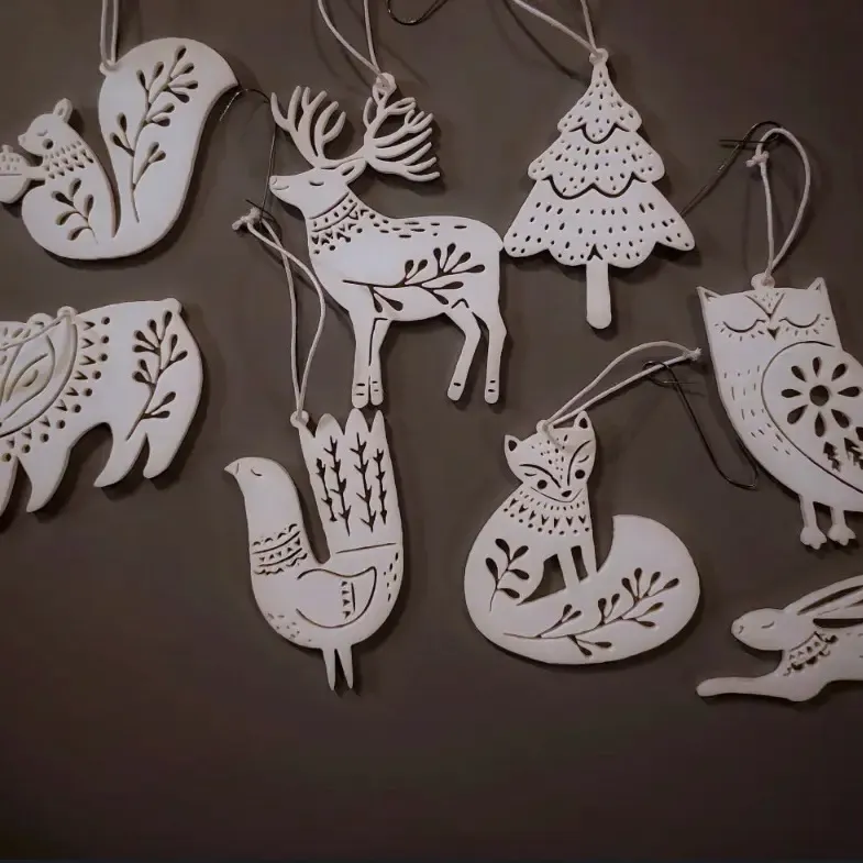 Christmas animal decoration
