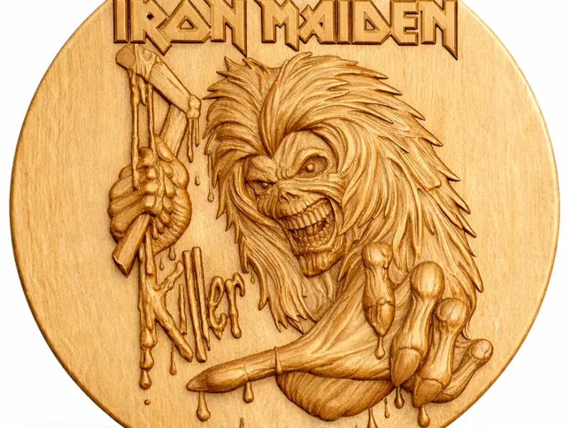 Iron Maiden logo Eddie