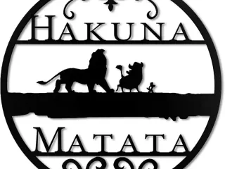 hakuna matata wall art