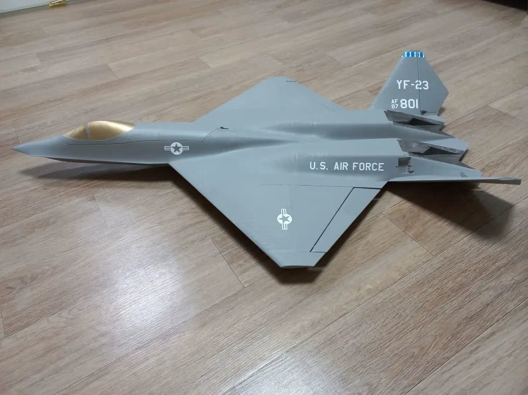 3D Printed R/C YF-23 Twin 4S 50mm EDF