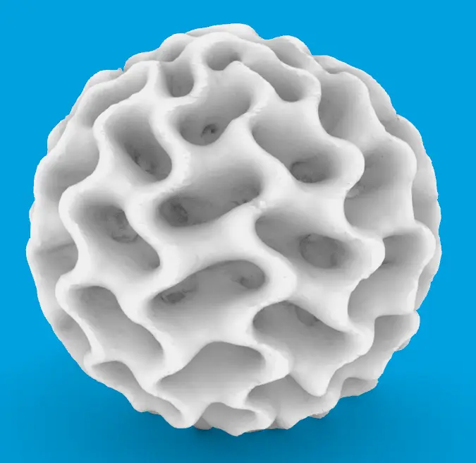 Gyroid Sphere #9