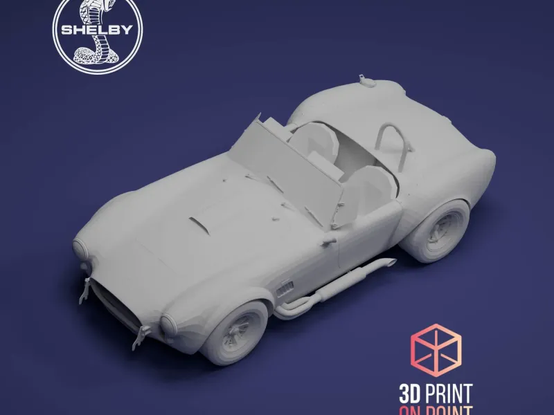 SHELBY COBRA 472 VINTAGE - 3D MODEL