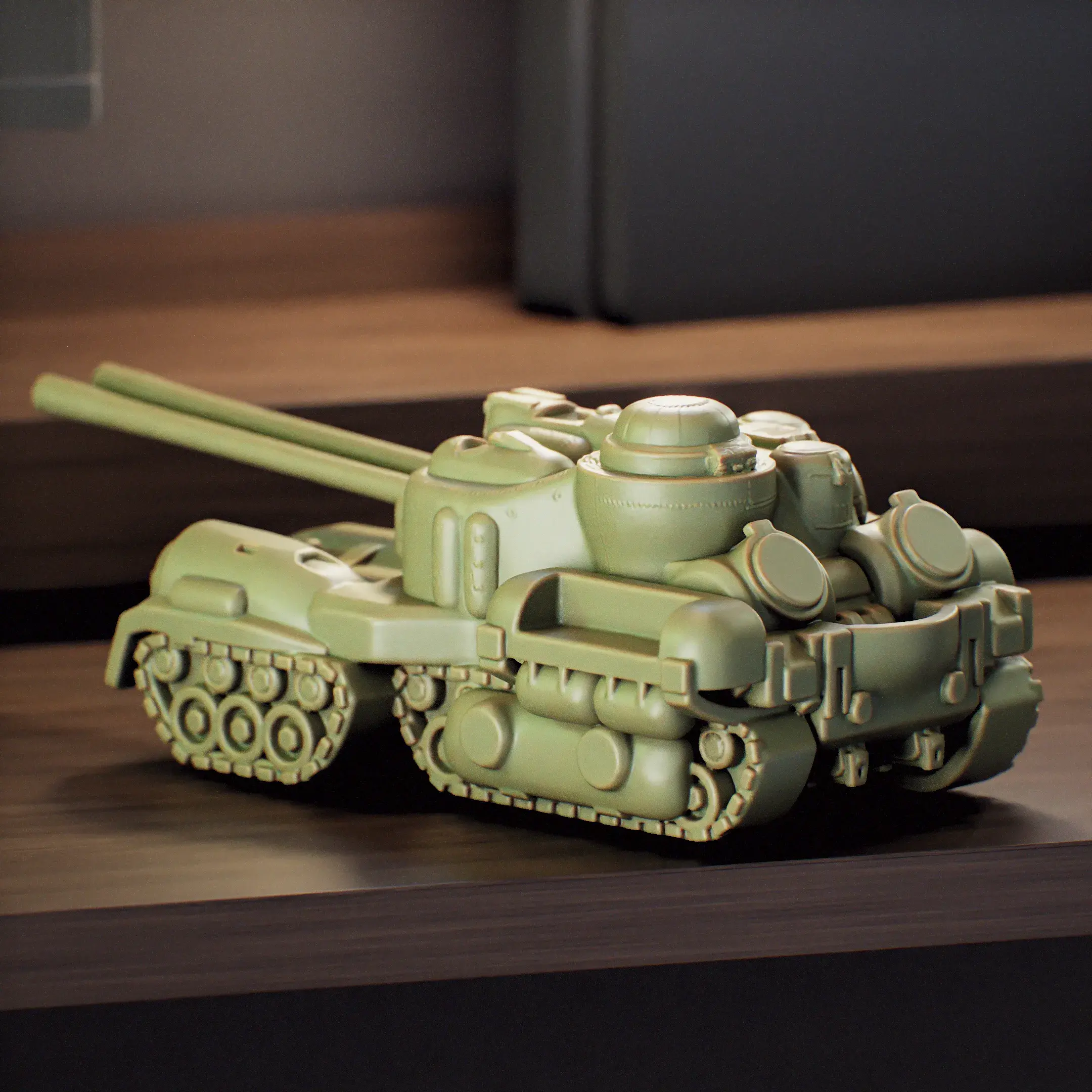 Fallout heavy tank Fan Art - Miniature