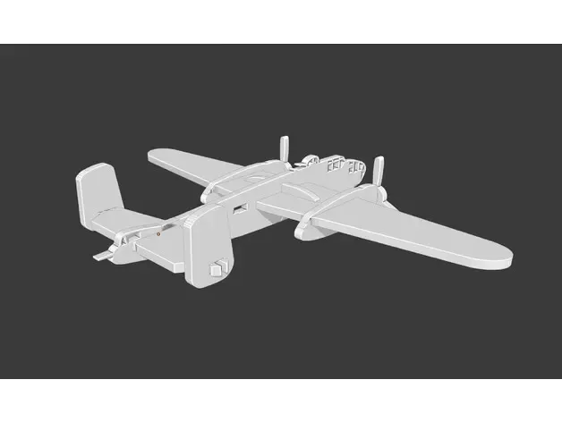 B-25J Mitchell Kit Card PART 1 Of 2