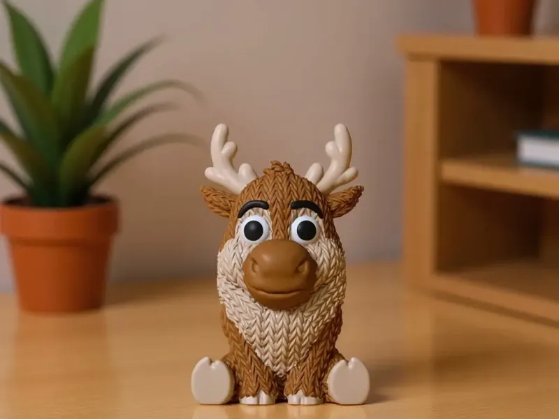 Sven Reindeer from Frozen - Knitted - Crochet