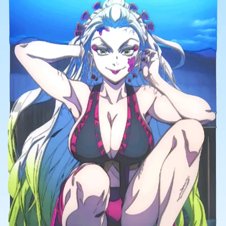 Demon Slayer Daki Art