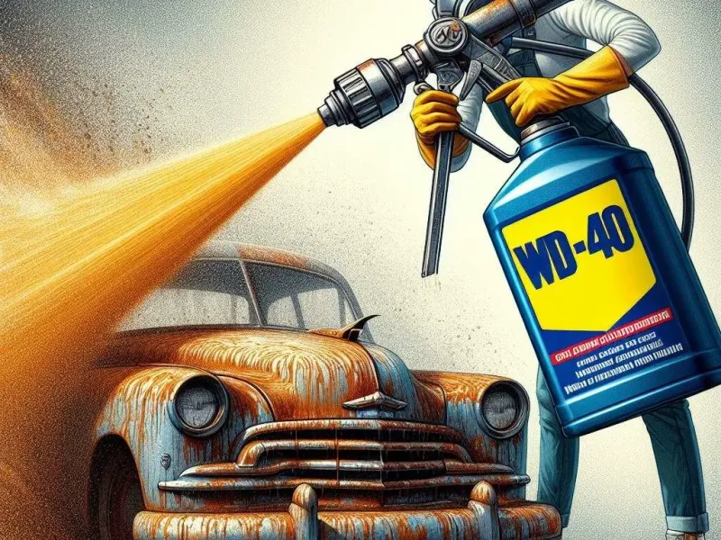 WD40 Büyük Patlama Nozulunun Değiştirilmesi