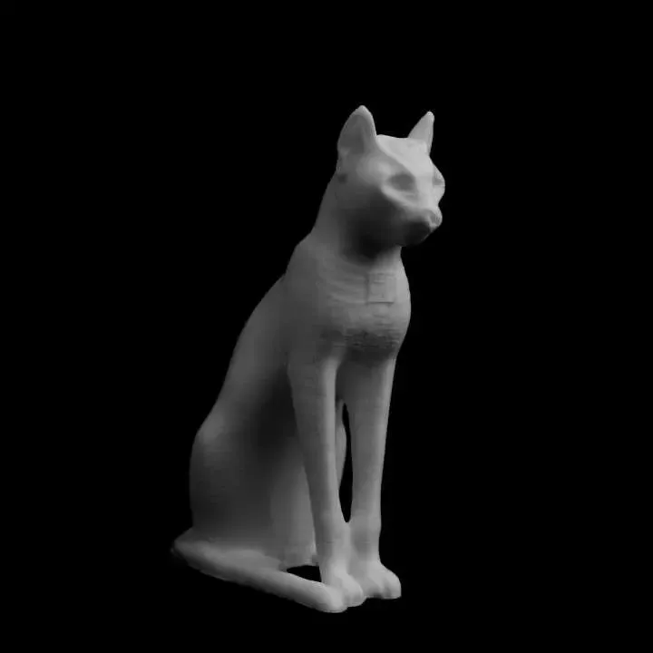 Gato Anderson no Museu Britânico, Londres