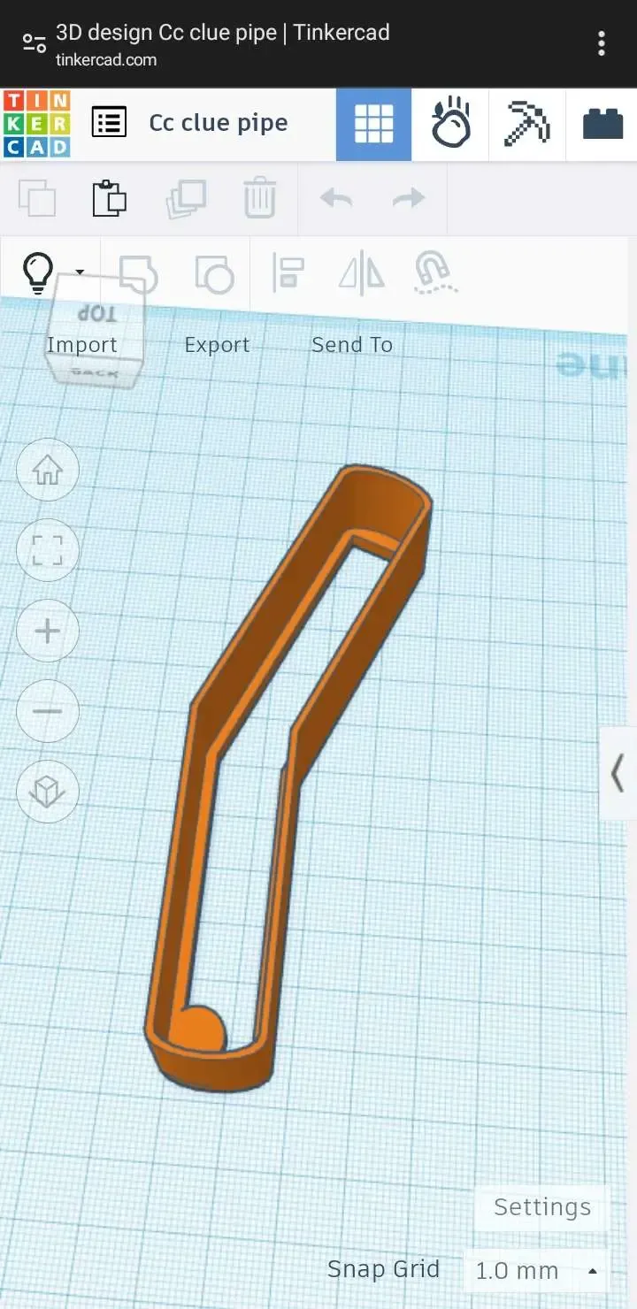 clue pipe cookie cutter 