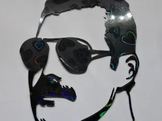 stencil Fredy Mercuri