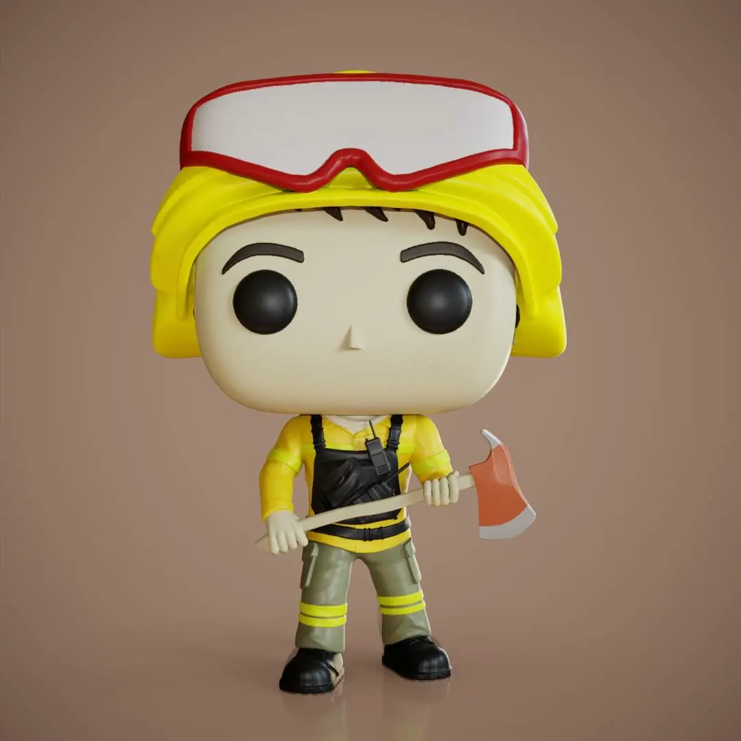 Funko Custom bombero