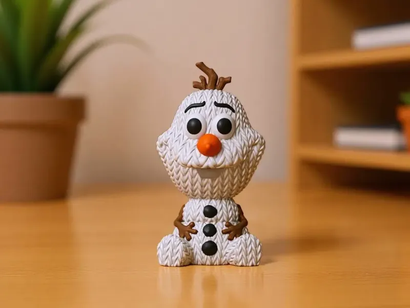 Olaf Snowman from Frozen - Knitted - Crochet