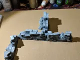 Fantasy Wargame Terrain - Ruined Wall Sections-1