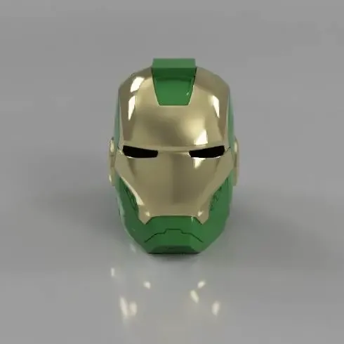 Iron Man Helmet w/mohawk for components