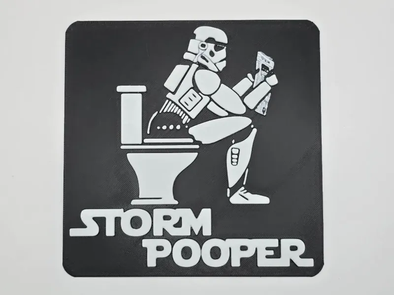 Sign Storm Pooper