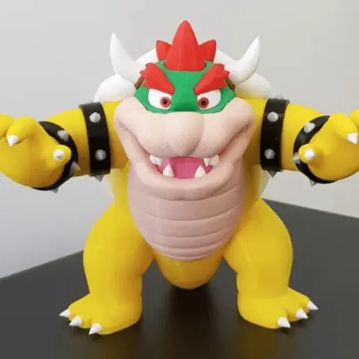 Bowser from Mario games - Multi-color