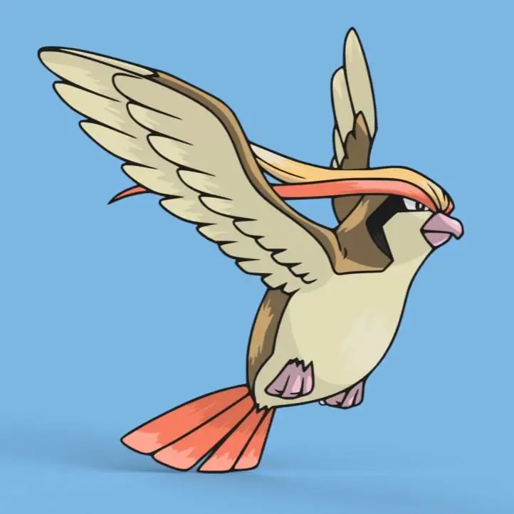 Pidgeot Wall Art