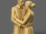 Romantic Couple STL 3D Print File-1