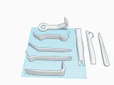 Car trim removal tools separated-0