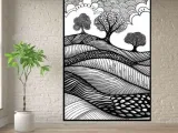 land scape wall art-0