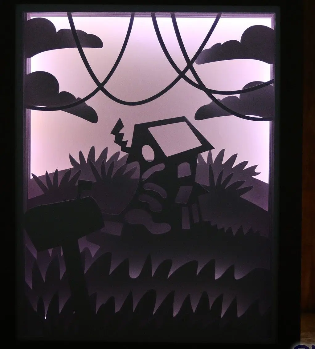 Shoe House lightbox (shadow box) Download de modelos 3D Creality Cloud