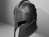 Fantasy Medieval Knight Helmet – Highly Detailed Armor Style-4