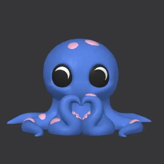 baby valentines octopus